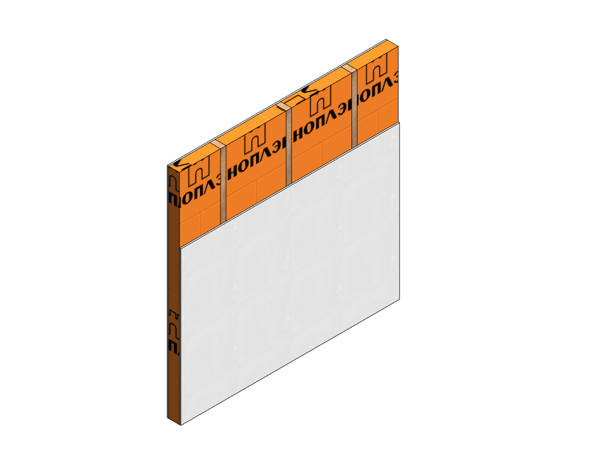 Система внутренних перегородок с ПЕНОПЛЭКС